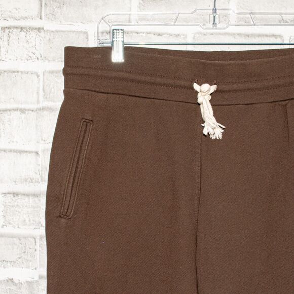 JOHN ELLIOTT Escobar Sweatpants terry Cotton Brown  Made in USA size 5 - Picture 7 of 9